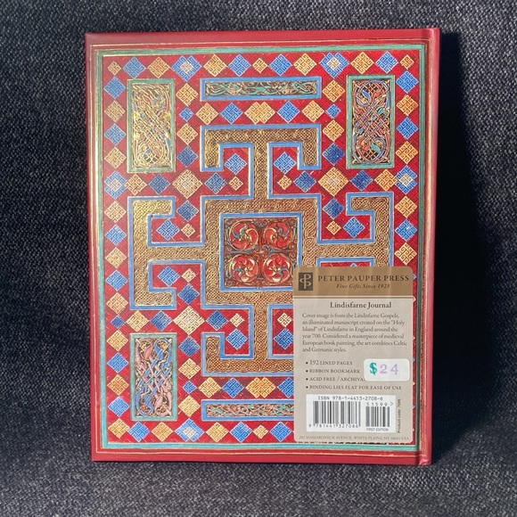 NFS Peter Pauper Press Lindisfarne Journal Hardcover - Picture 4 of 4